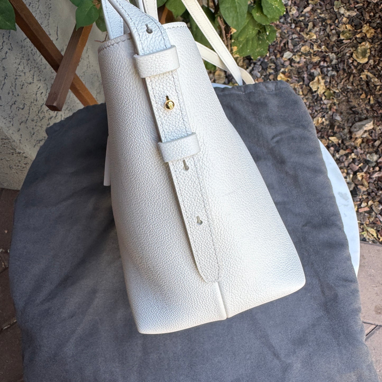 Tom Ford Grained Calfskin Mini TF East West Crossbody Tote