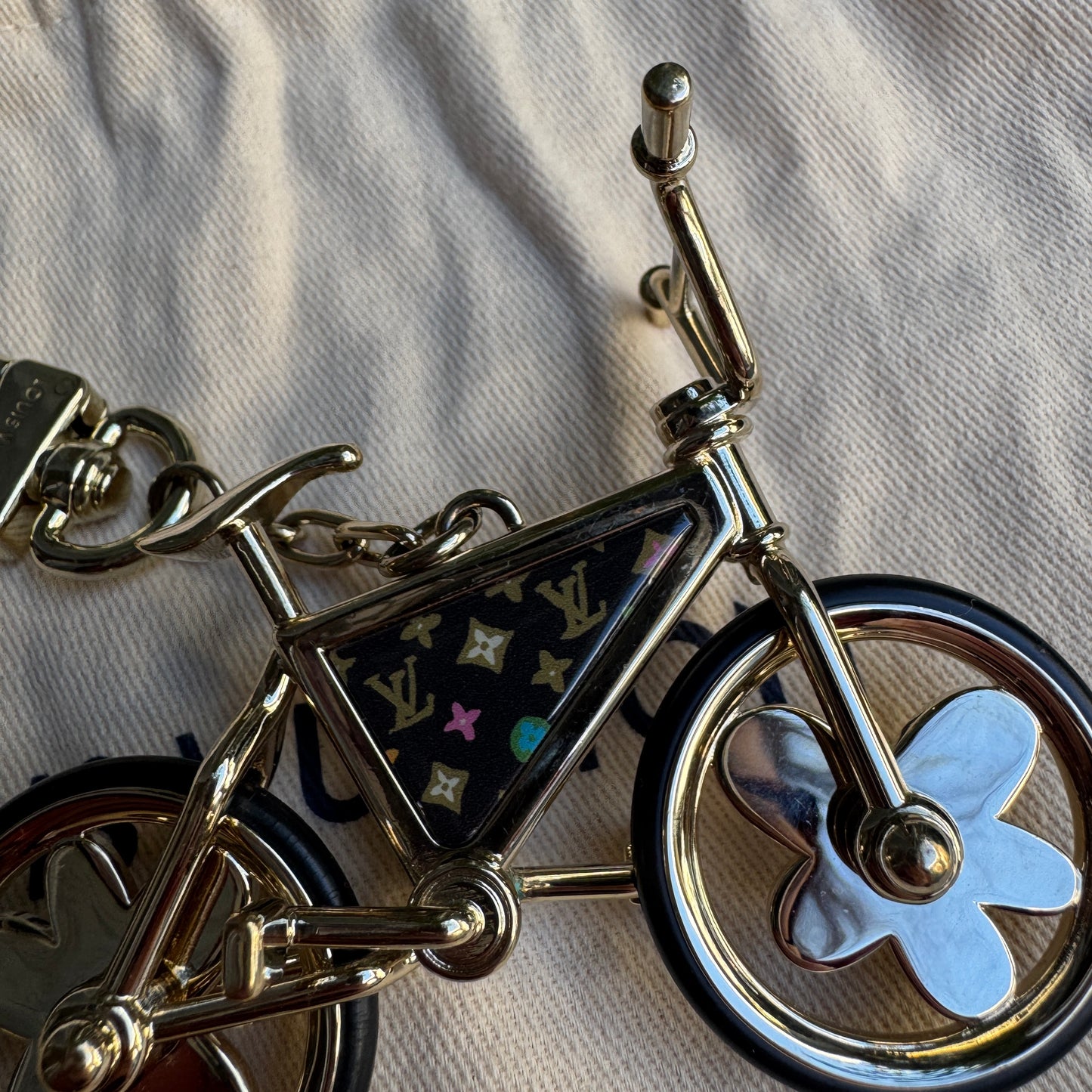Louis Vuitton x Tyler the Creator Monogram Bike Bag Charm