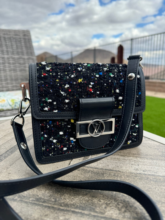Louis Vuitton Dauphine Tweed Mini Crossbody