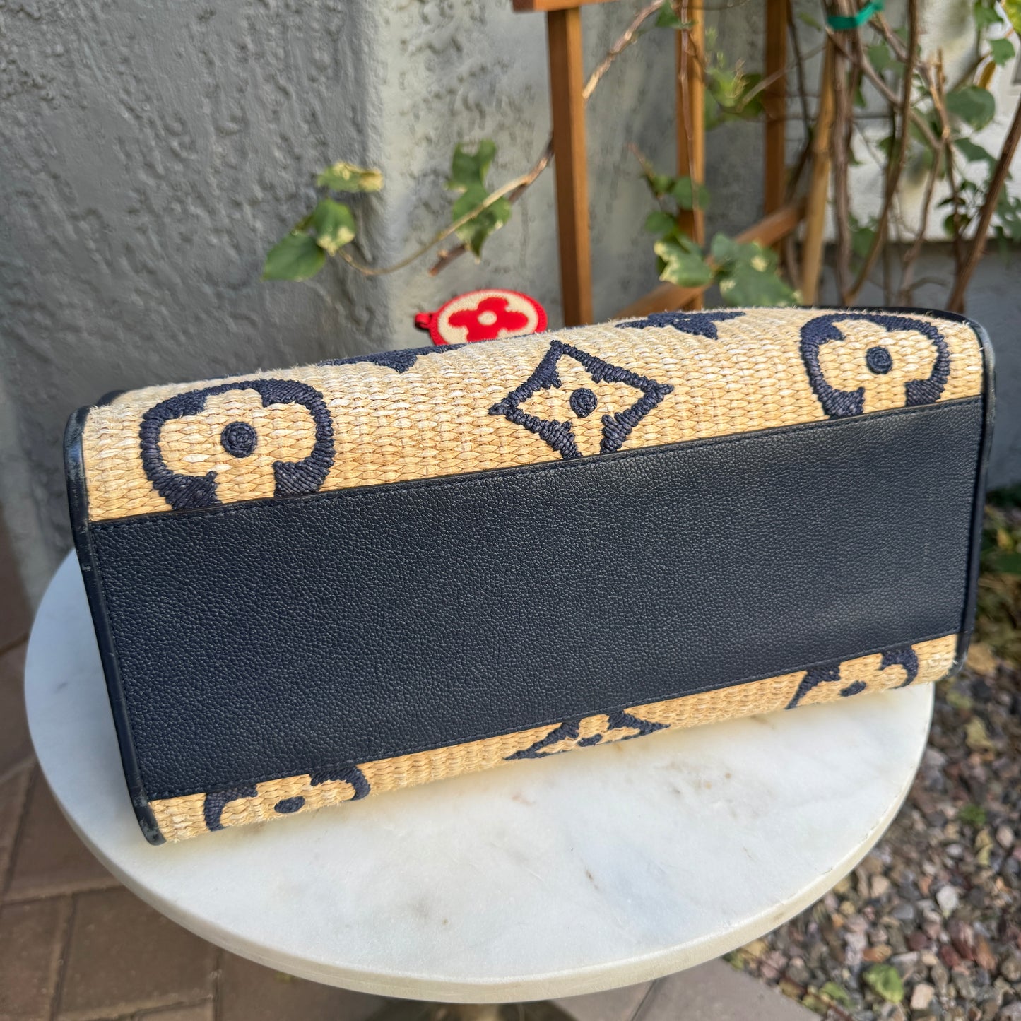 Louis Vuitton Monogram Giant Raffia OnTheGo MM