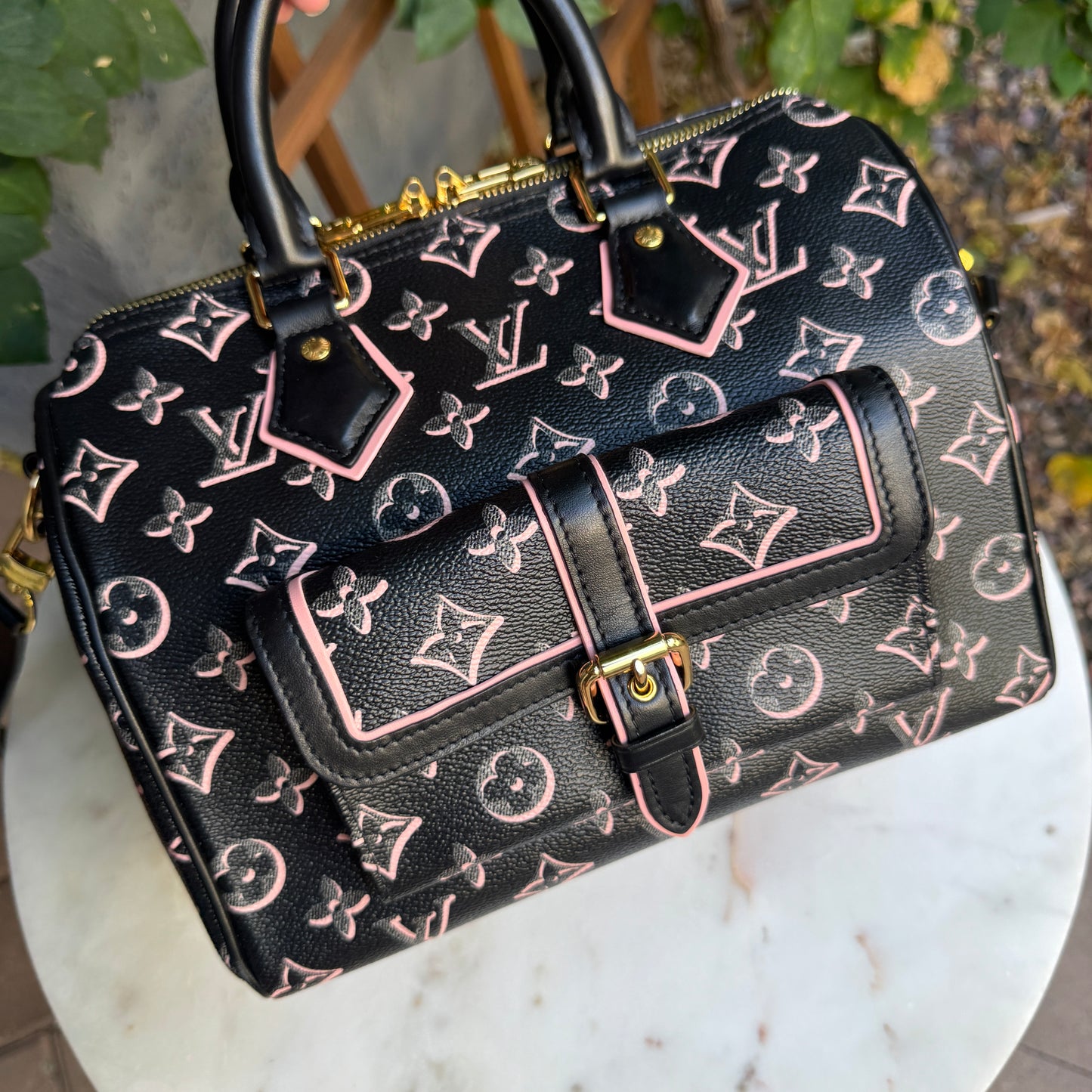 Louis Vuitton Monogram Fall for You Speedy Bandoulière 25