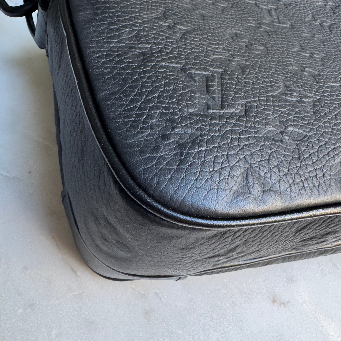 Louis Vuitton Monogram Taurillon Leather Steamer Messenger Crossbody