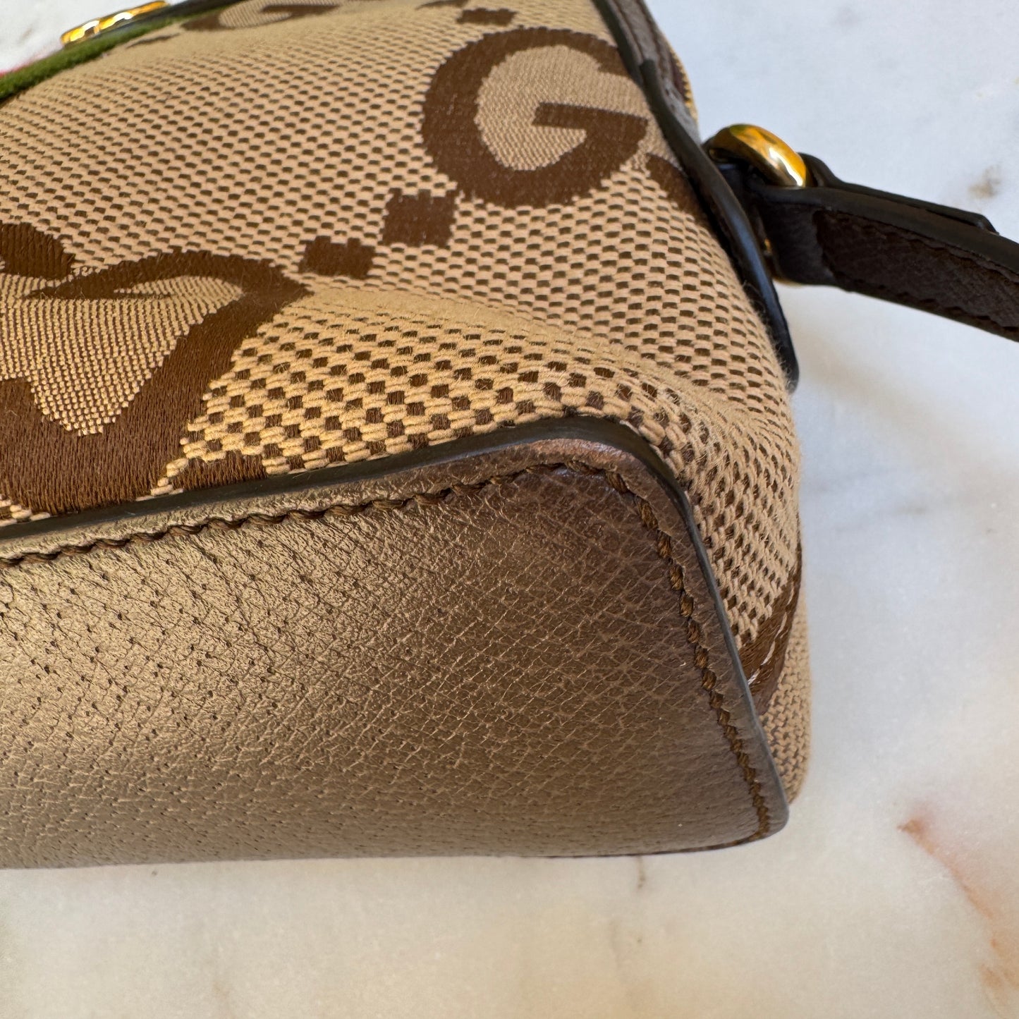 Gucci Jumbo GG Web Ophidia Small Dome Bag