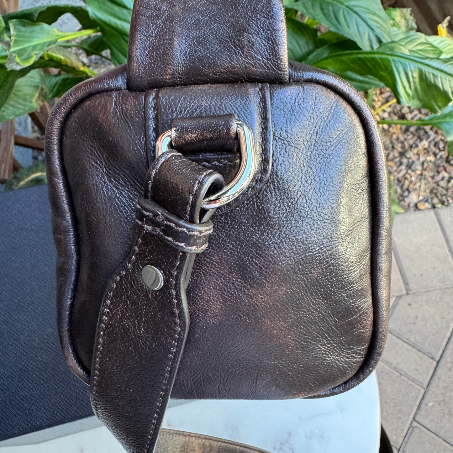Prada Nappa Leather Shoulder Bag