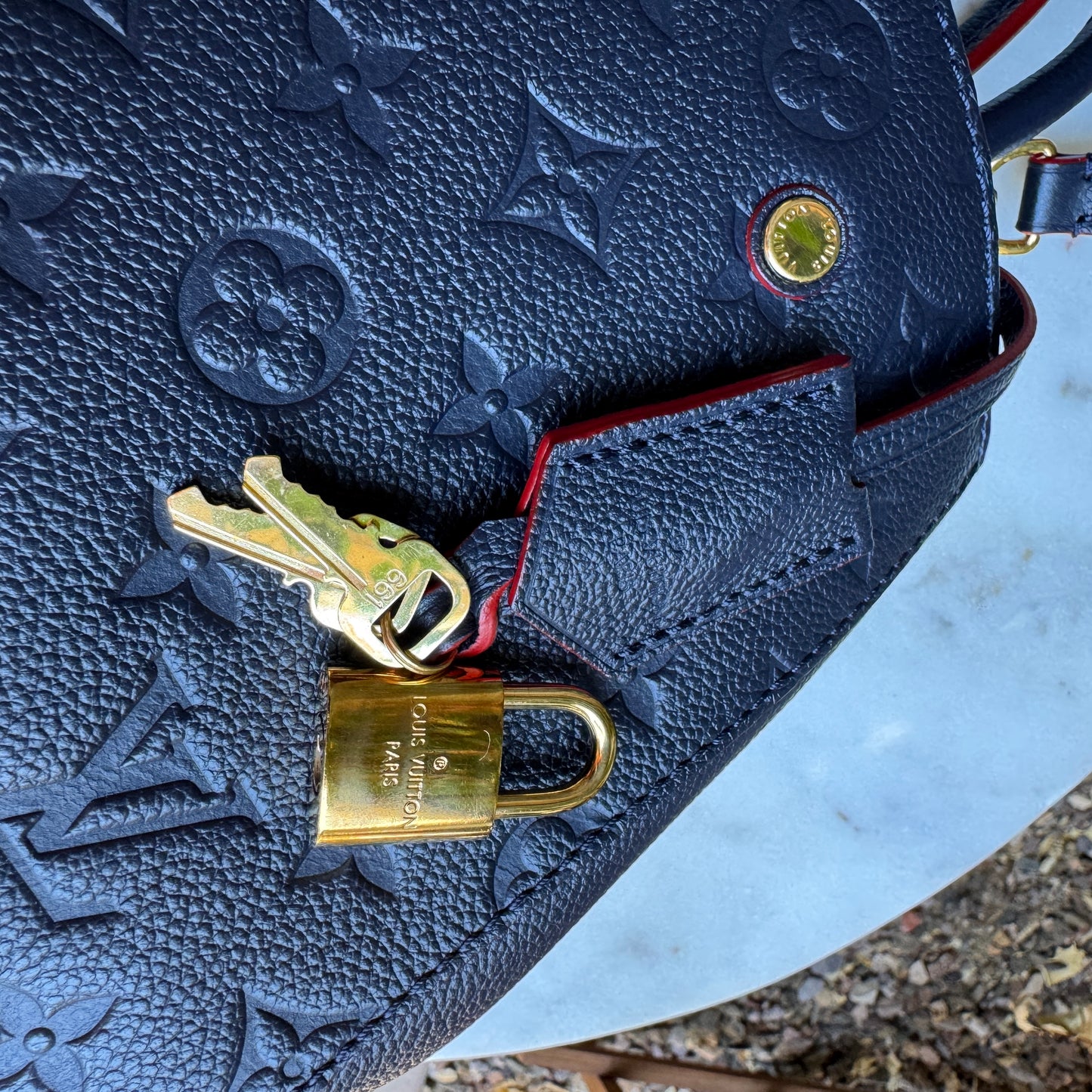 Louis Vuitton Empreinte Montaigne BB Tote