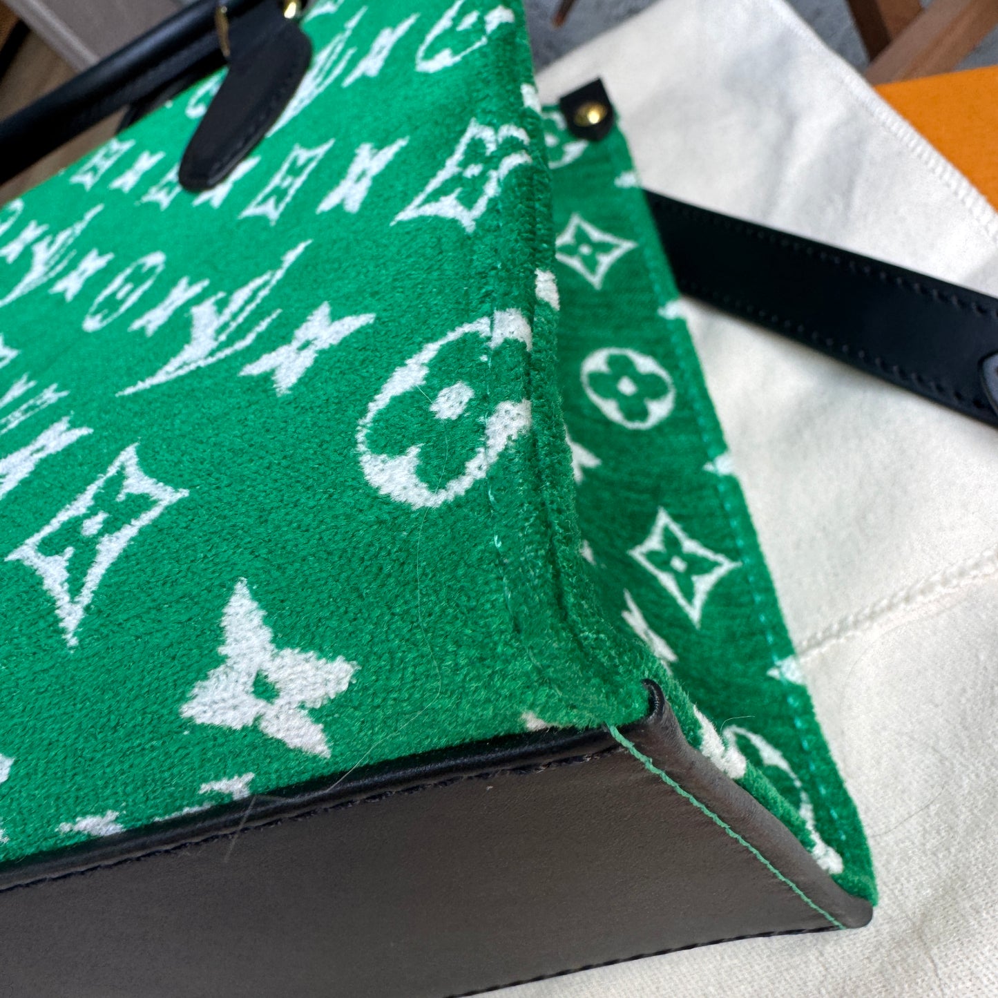 Louis Vuitton Monogram Velvet OnTheGo PM