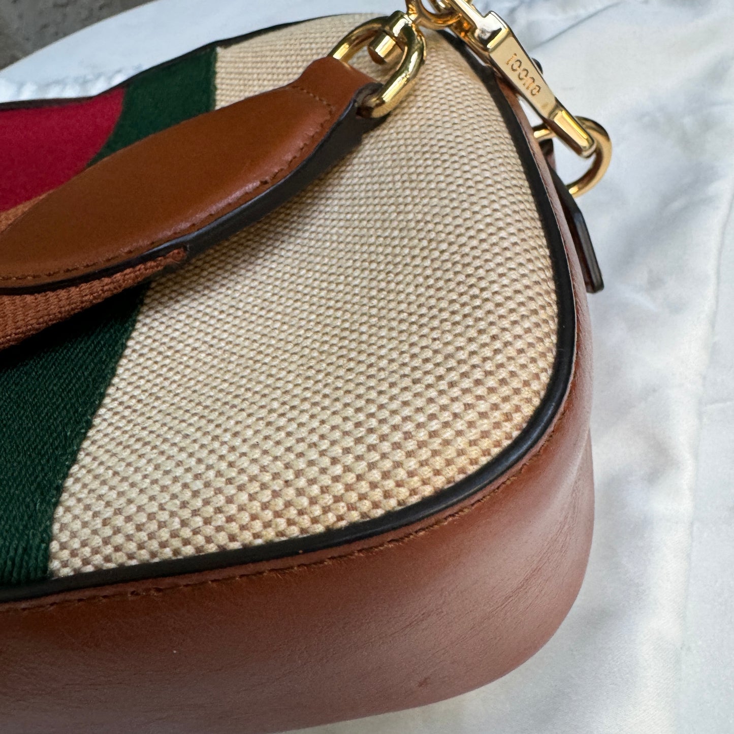 Gucci GG Vintage Canvas Crossbody