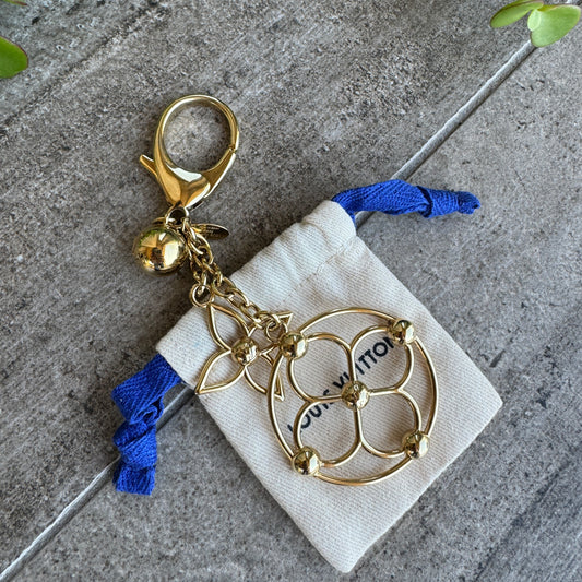 Louis Vuitton Bloomy Gold Bag Charm