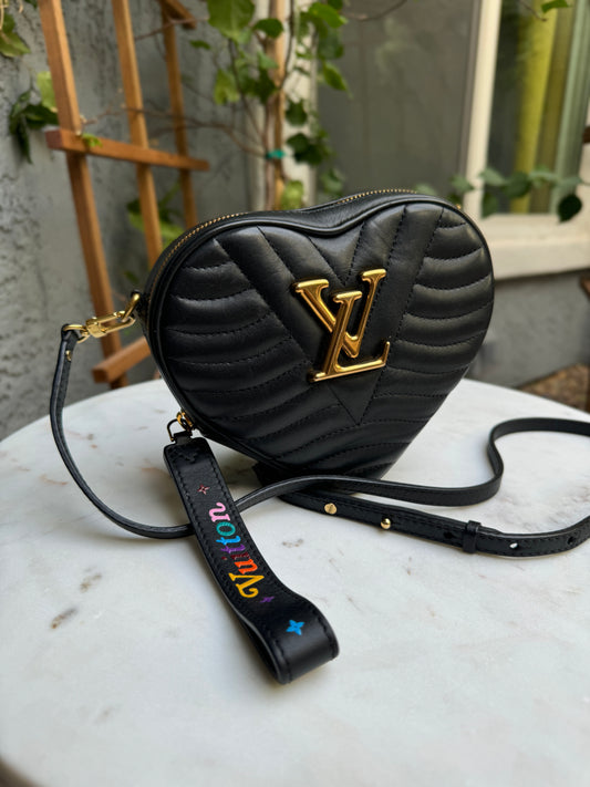 Louis Vuitton Calfskin New Wave Heart Crossbody