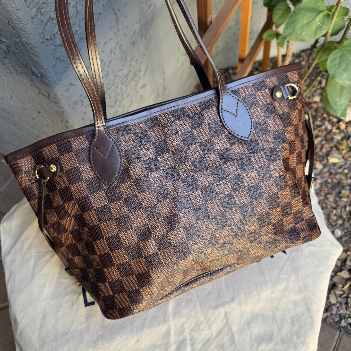 Louis Vuitton Damier Ebene Neverfull PM