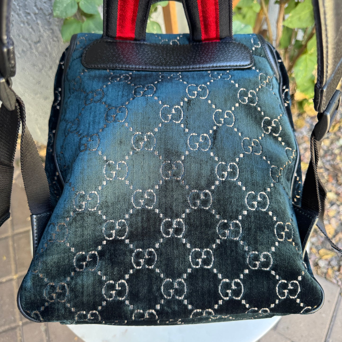 Gucci GG Marmont Velvet Backpack
