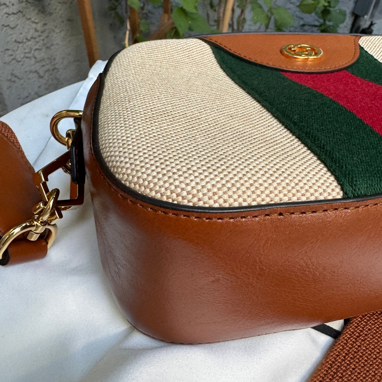 Gucci GG Vintage Canvas Crossbody