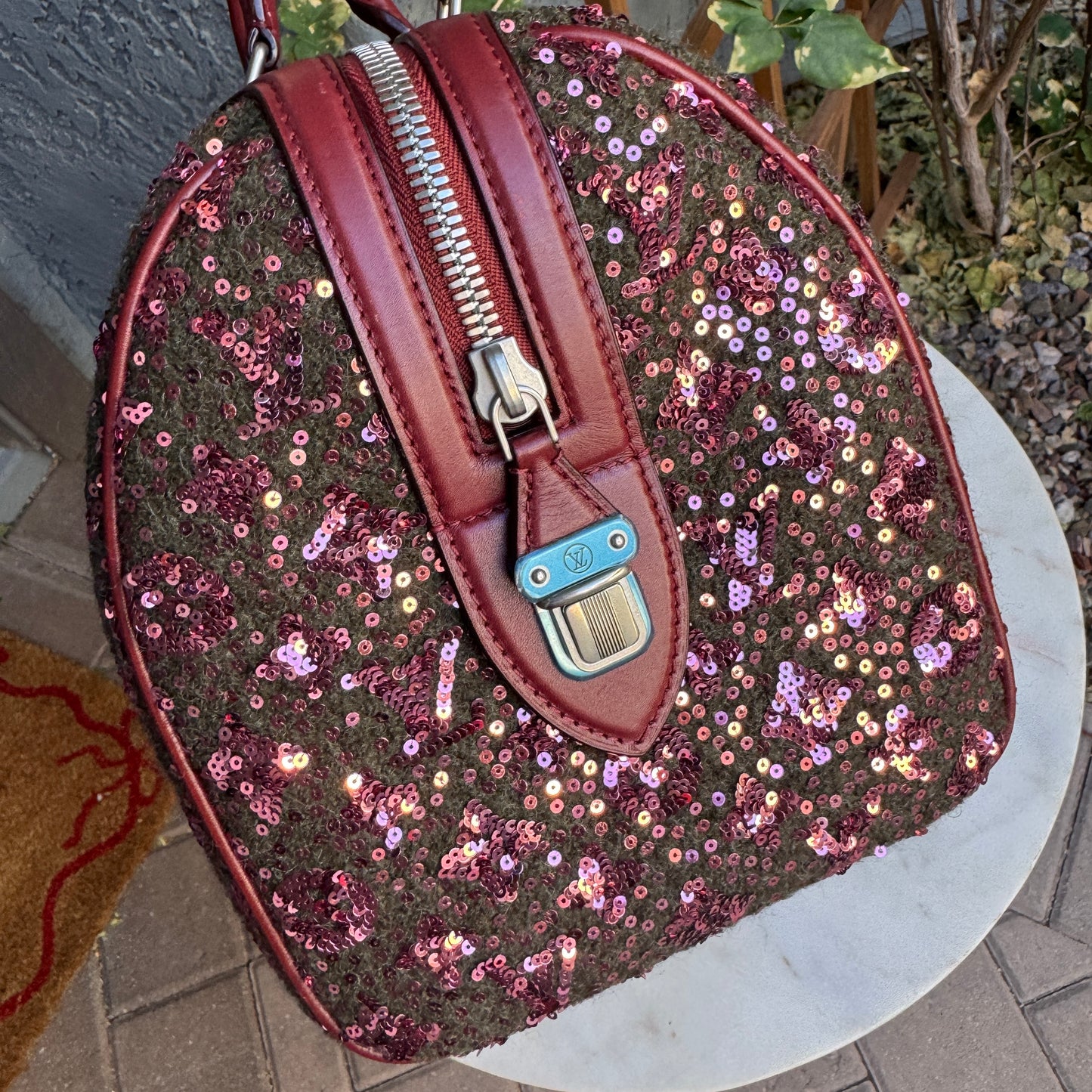 Louis Vuitton Monogram Sequin Sunshine Express Speedy 30