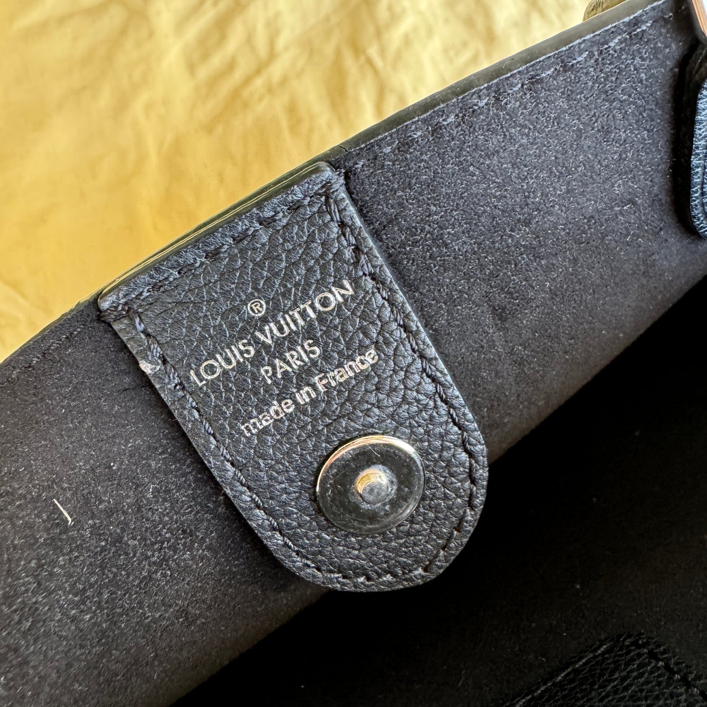 Louis Vuitton Lockmeto Leather Tote