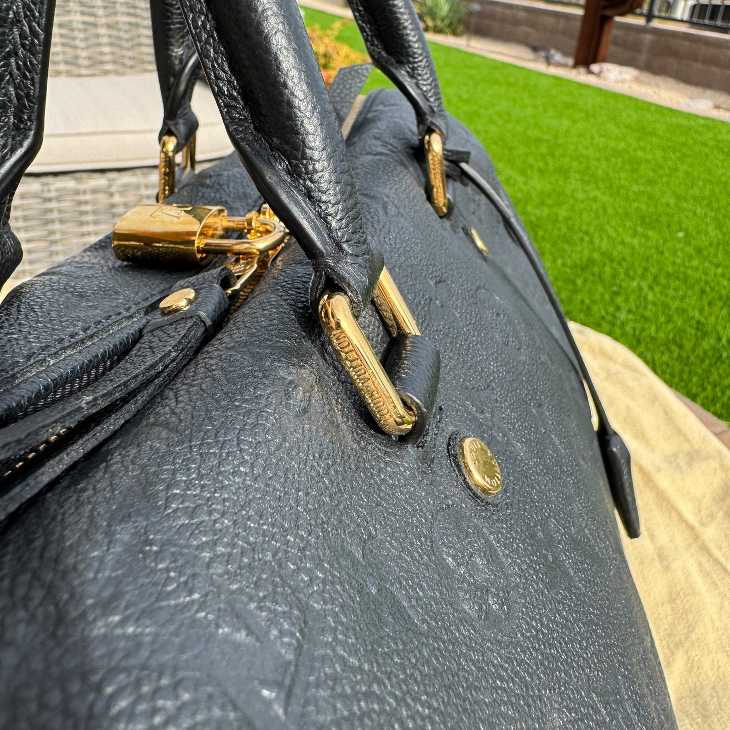 Louis Vuitton Monogram Empreinte Speedy Bandouliere 30