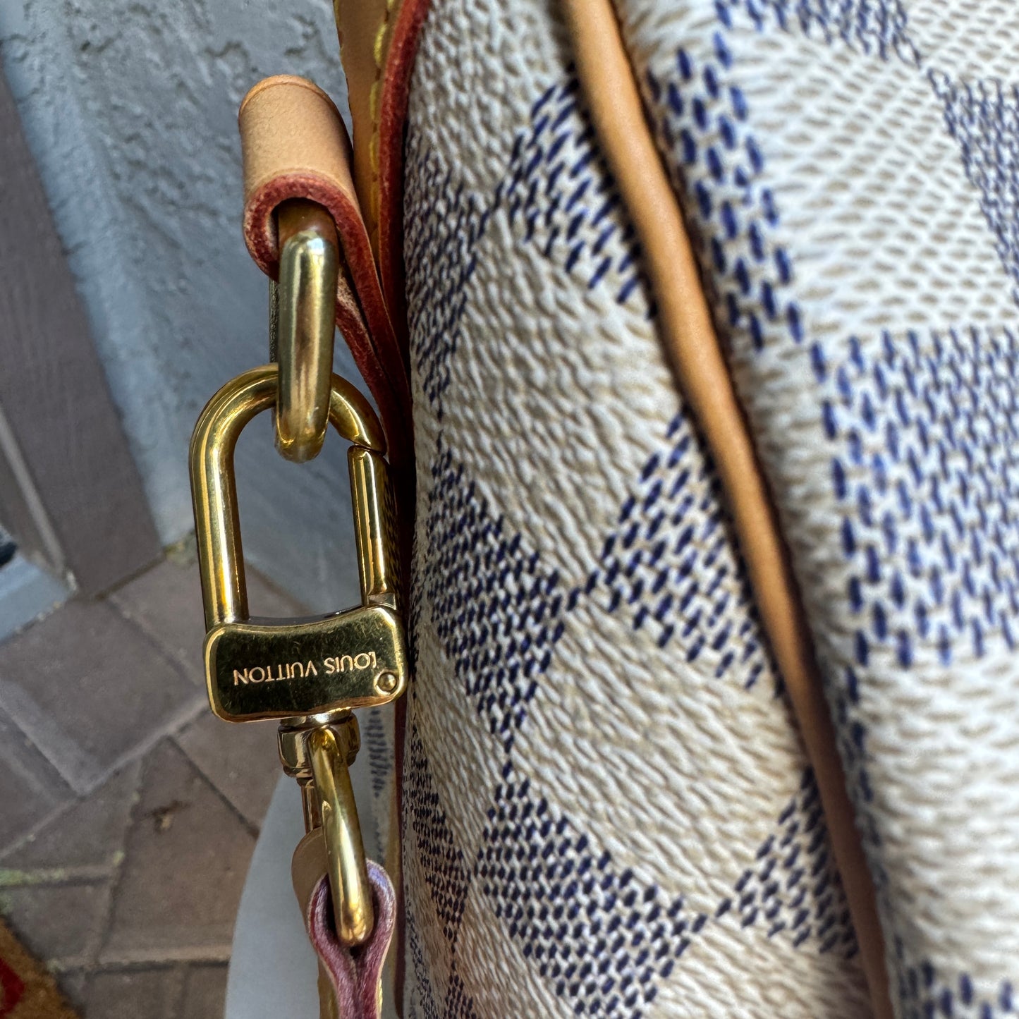 Louis Vuitton Damier Azur Speedy Bandouliere 35
