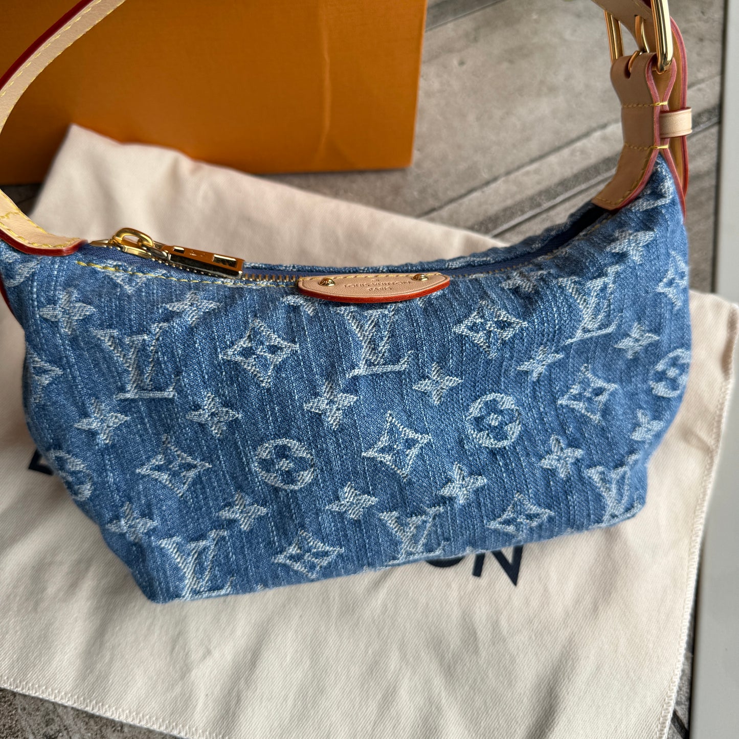 Louis Vuitton Monogram Denim Hills Pochette