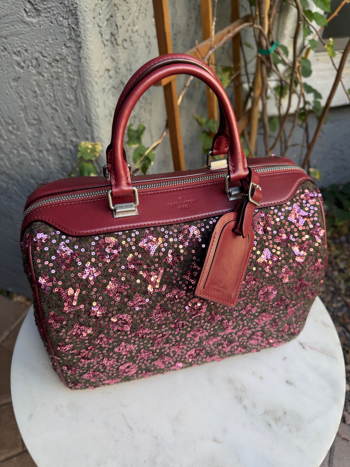 Louis Vuitton Monogram Sequin Sunshine Express Speedy 30