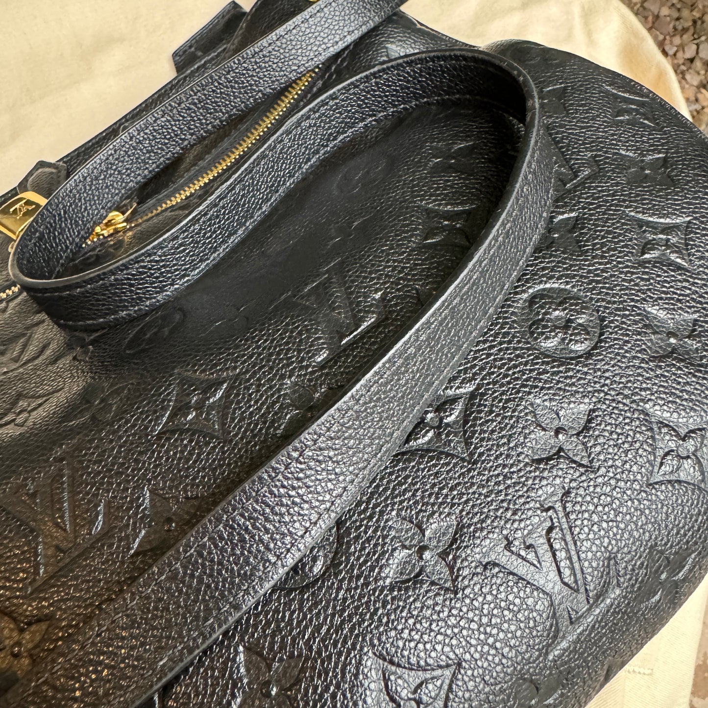 Louis Vuitton Empreinte Leather Spontini Shoulder Bag