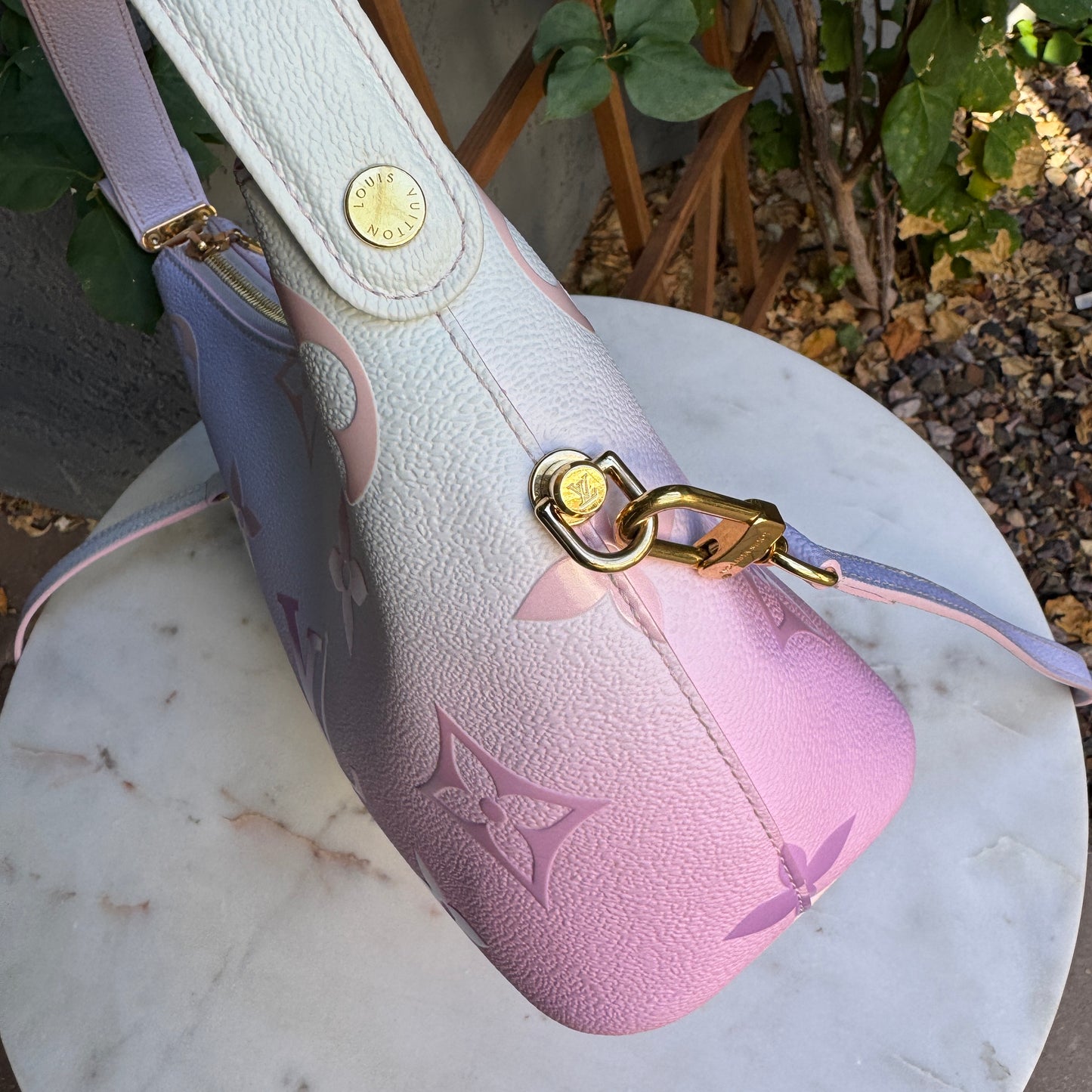 Louis Vuitton Marshmallow Spring in the City Hobo