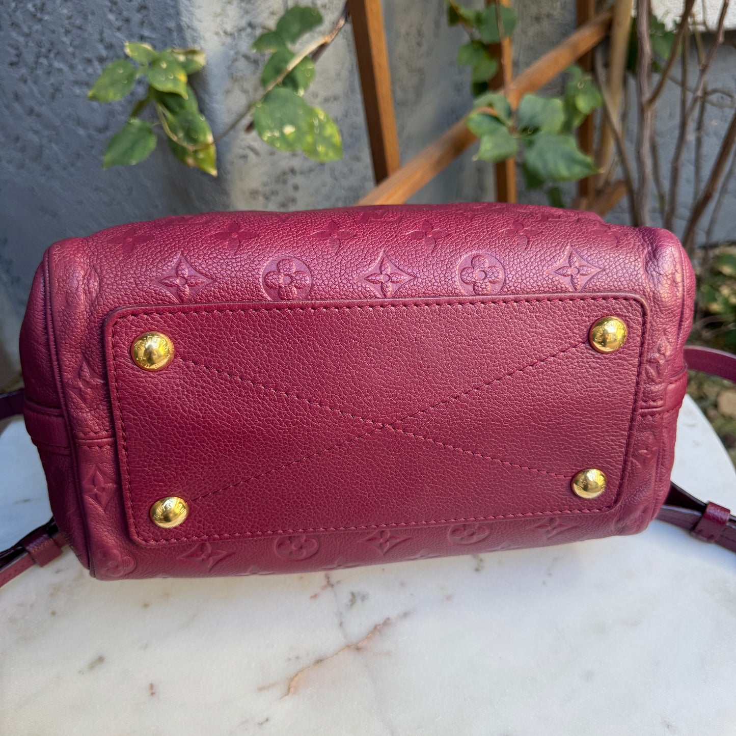 Louis Vuitton Empreinte Leather Speedy 25 Bandouliere