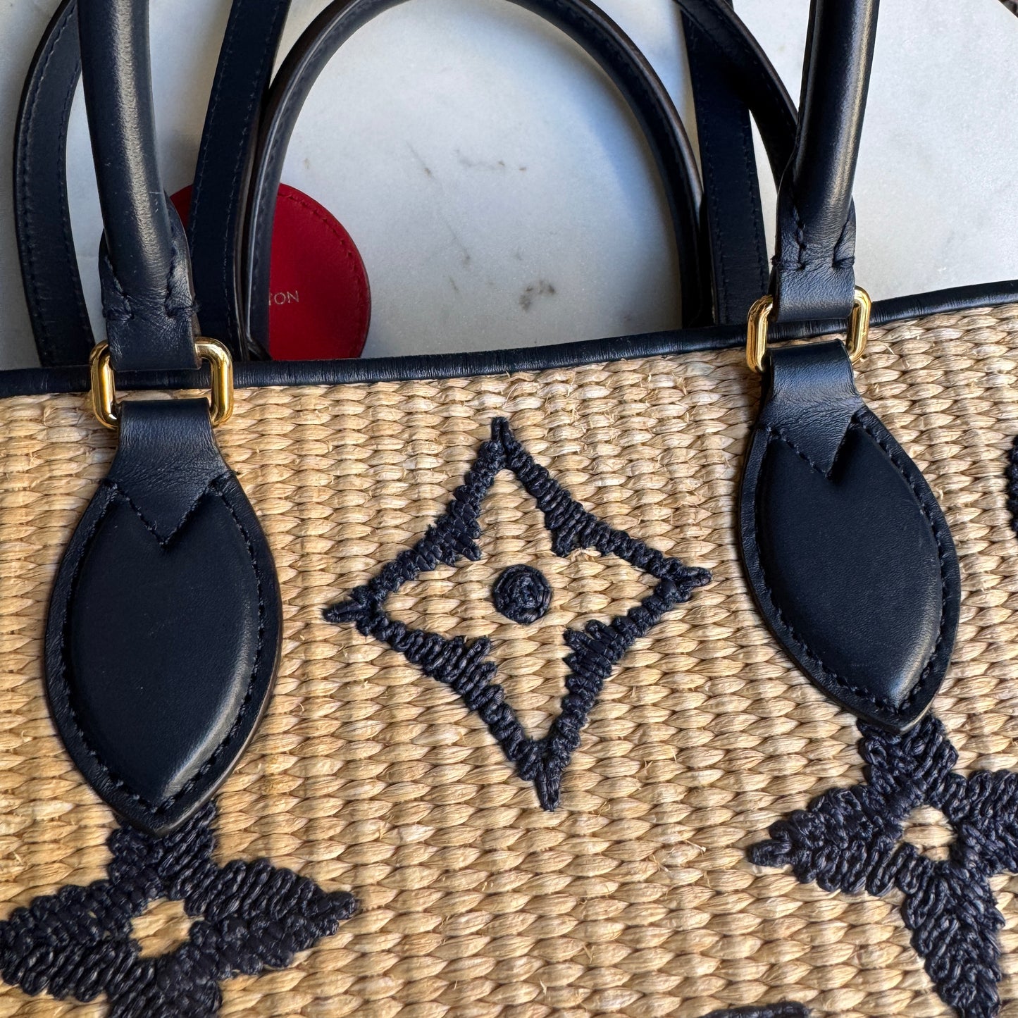 Louis Vuitton Monogram Giant Raffia OnTheGo MM