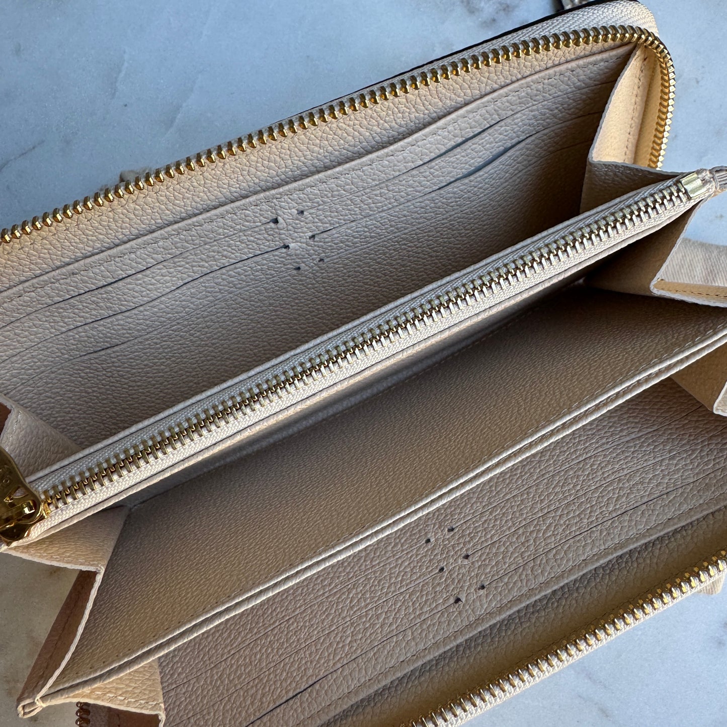Louis Vuitton Python Empreinte Zippy Wallet