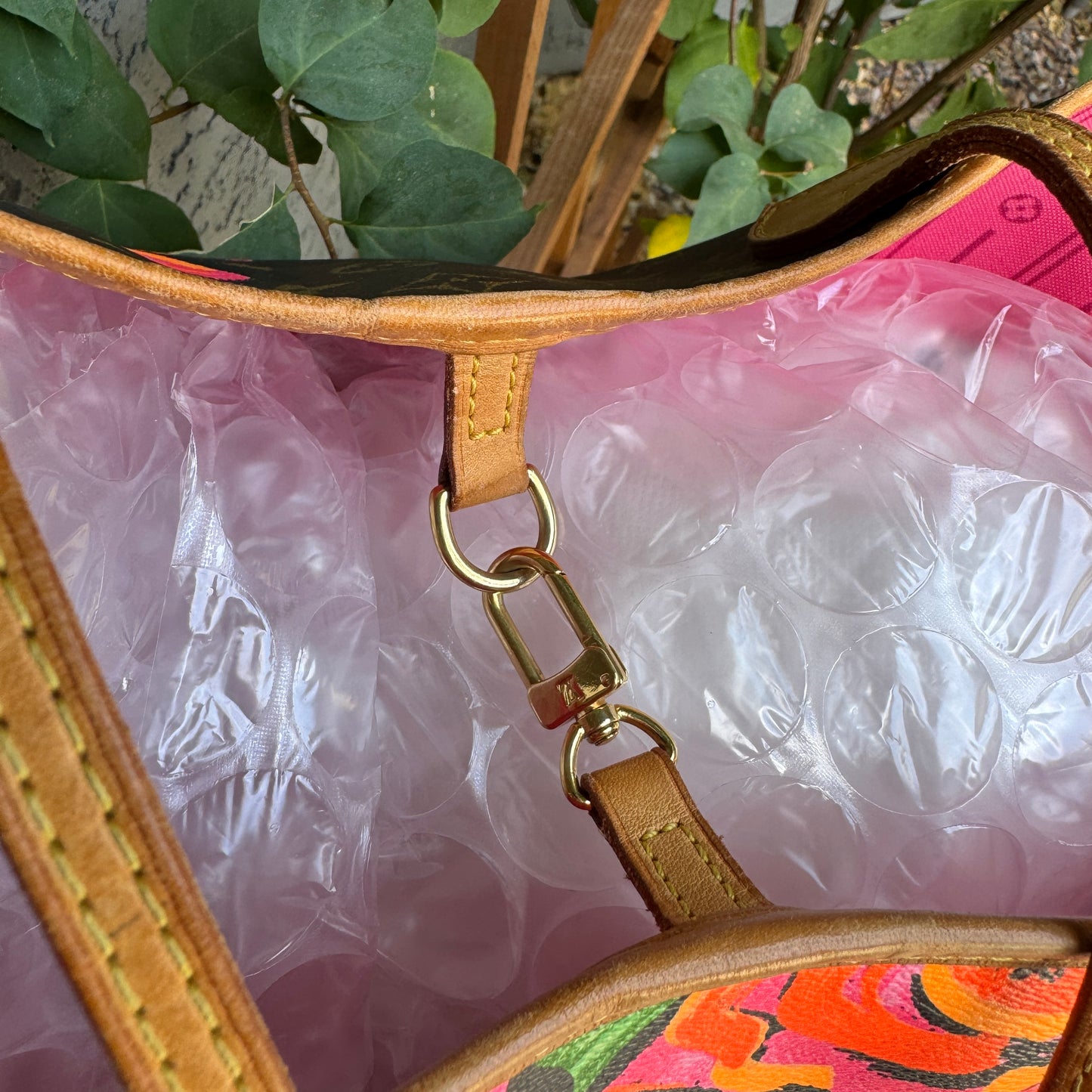 Louis Vuitton x Stephen Sprouse Rose Monogram Neverfull MM Tote