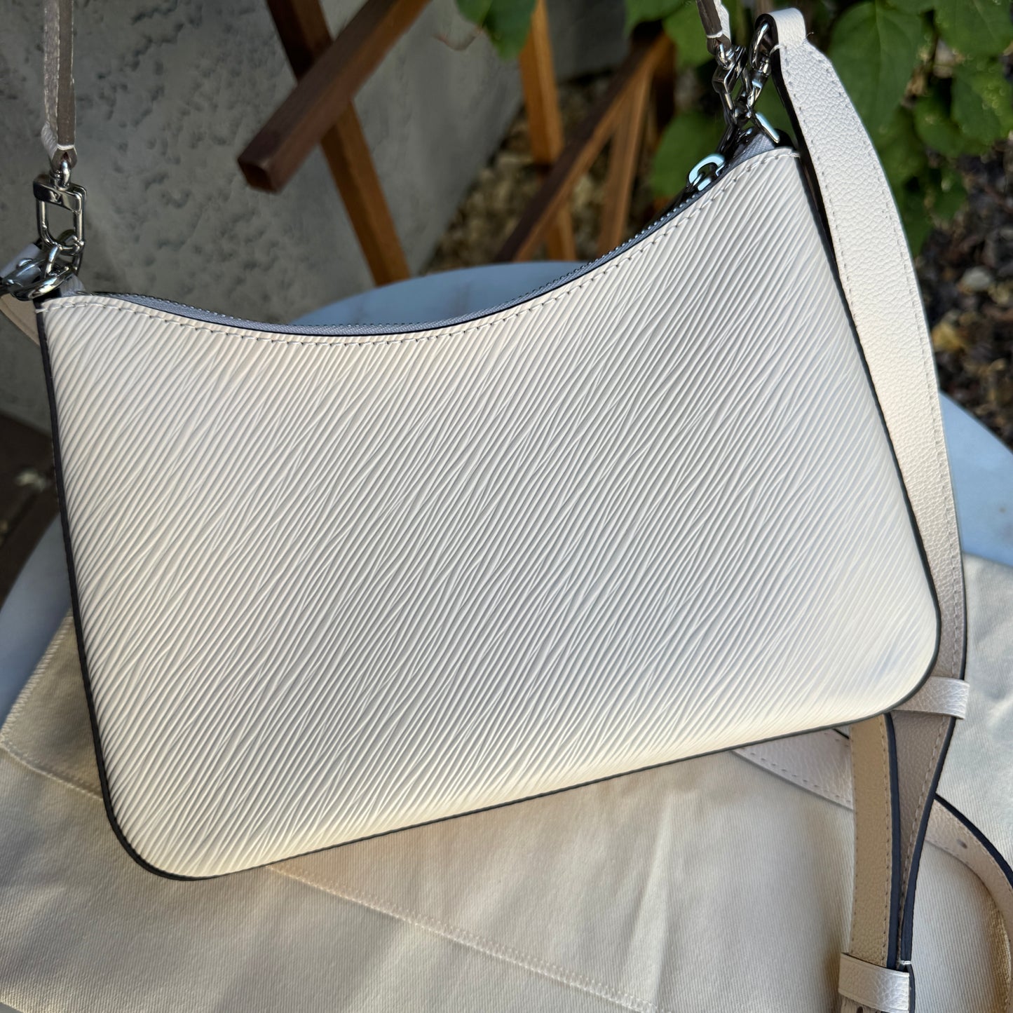 Louis Vuitton Quartz Epi Leather Marelle Crossbody