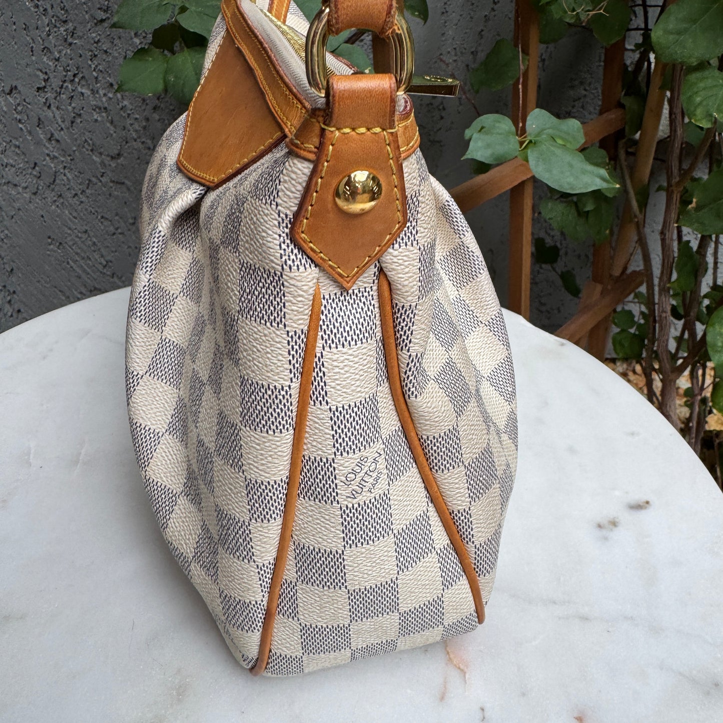 Louis Vuitton Damier Azur Siracusa PM Crossbody