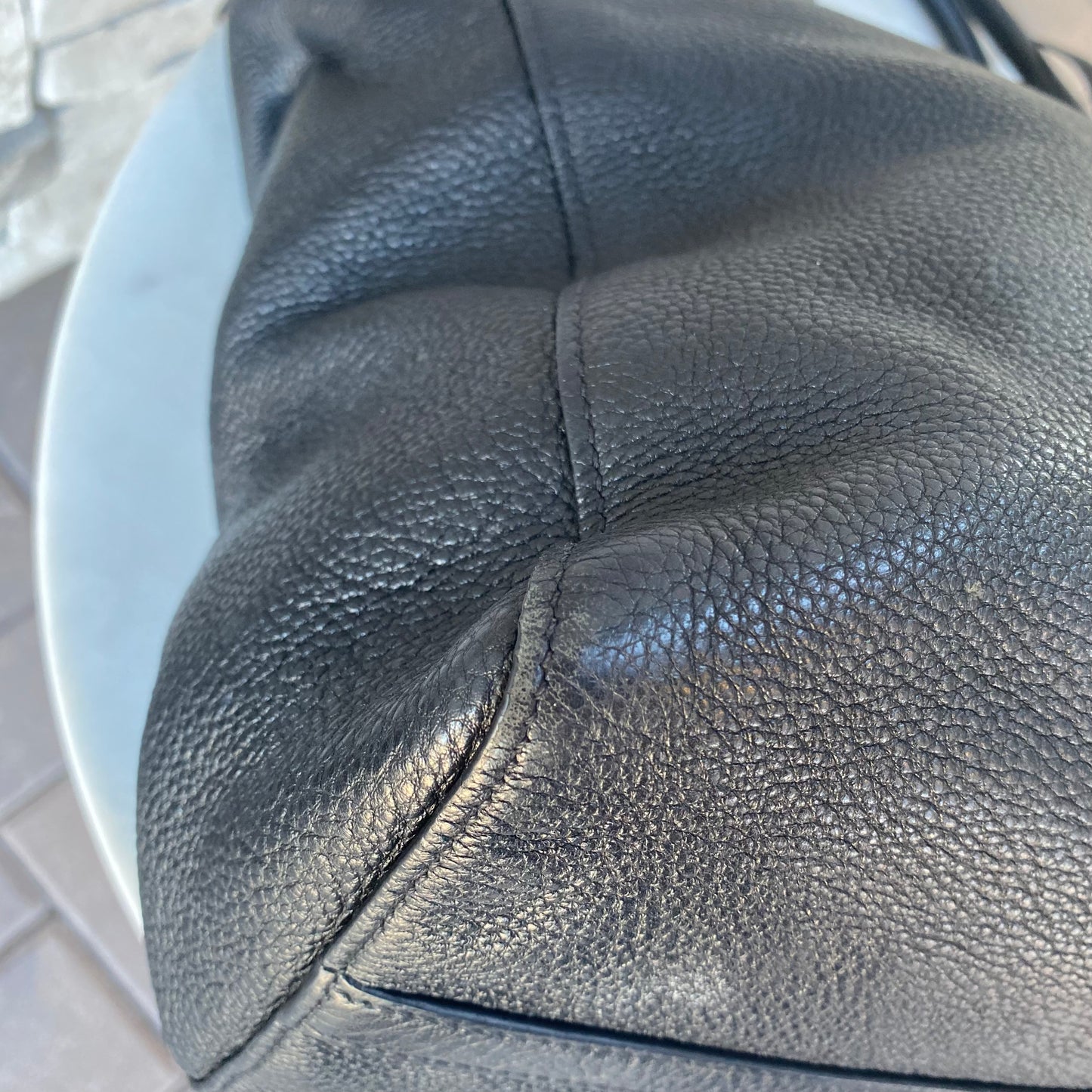 Prada Vitello Daino Shopping Tote