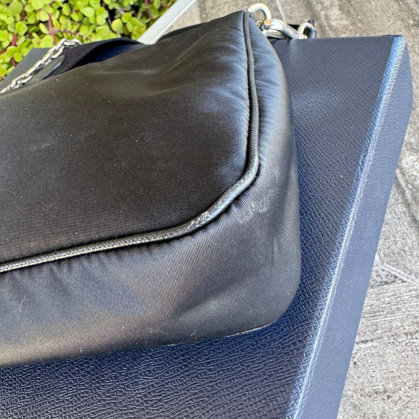 Prada Tessuto Re-Edition 2000 Nylon Double Zip Crossbody