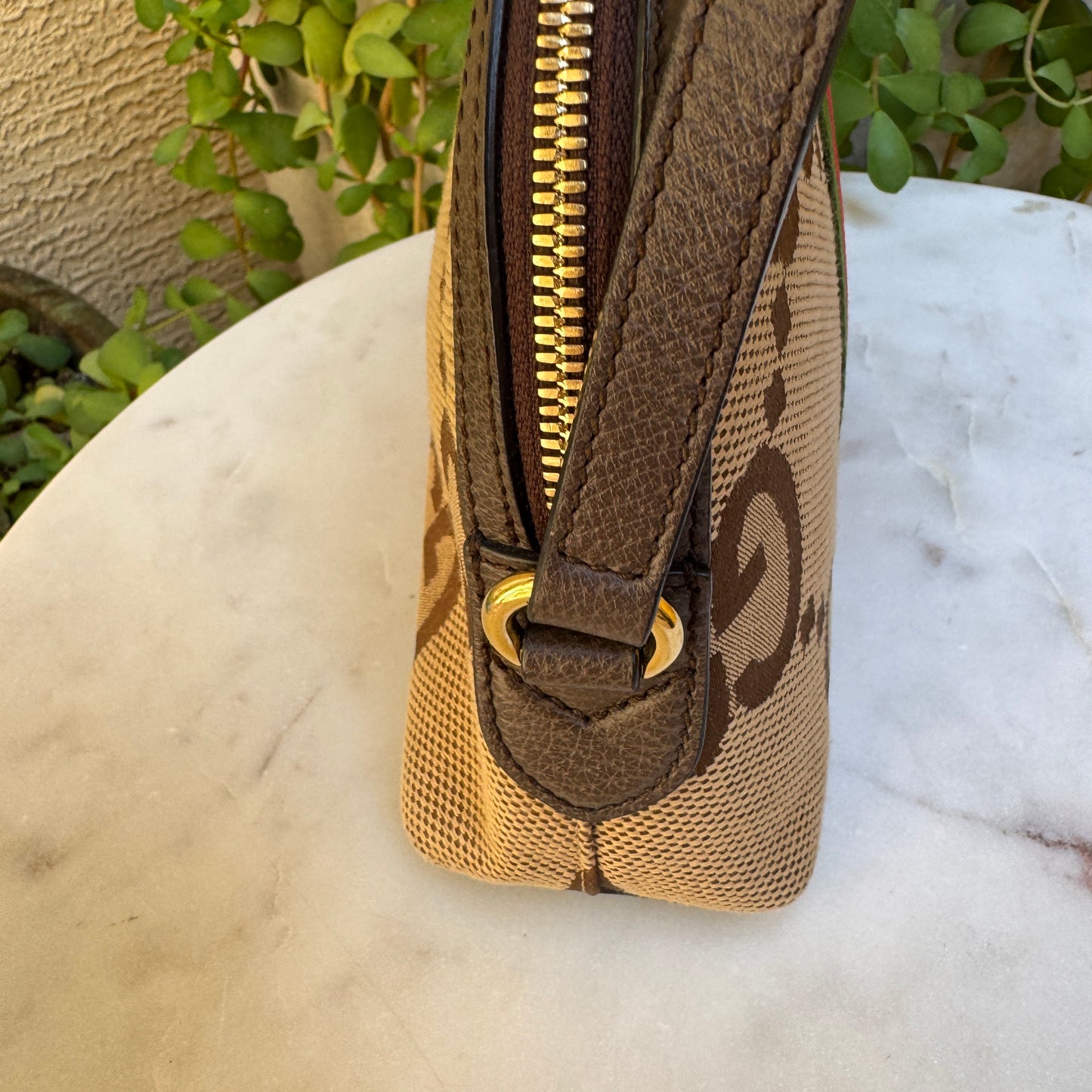 Gucci Jumbo GG Web Ophidia Small Dome Bag