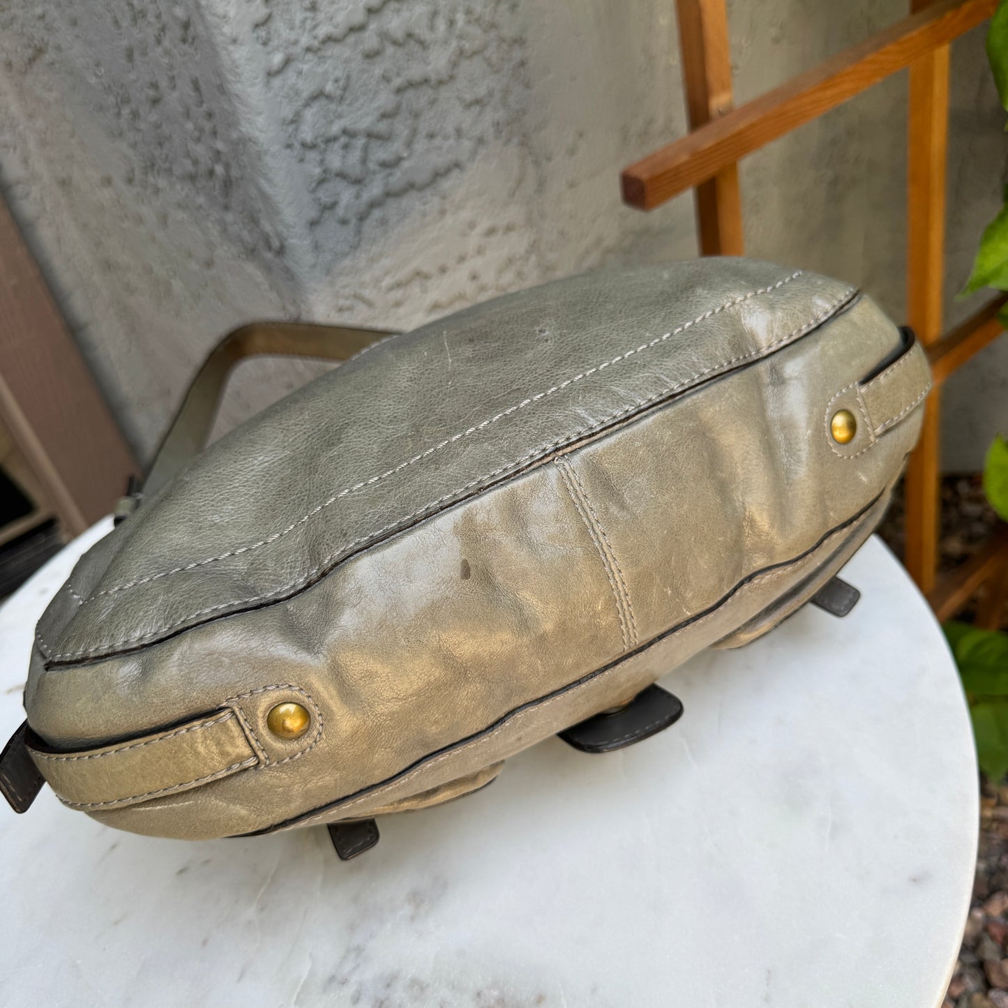 Coach Leather Legacy Garcia Hobo Shoulder Bag