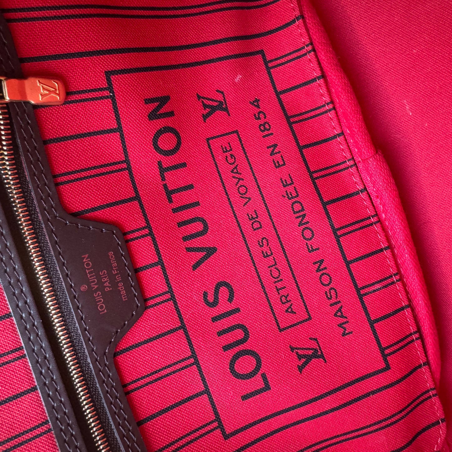 Louis Vuitton Damier Ebene Neverfull PM