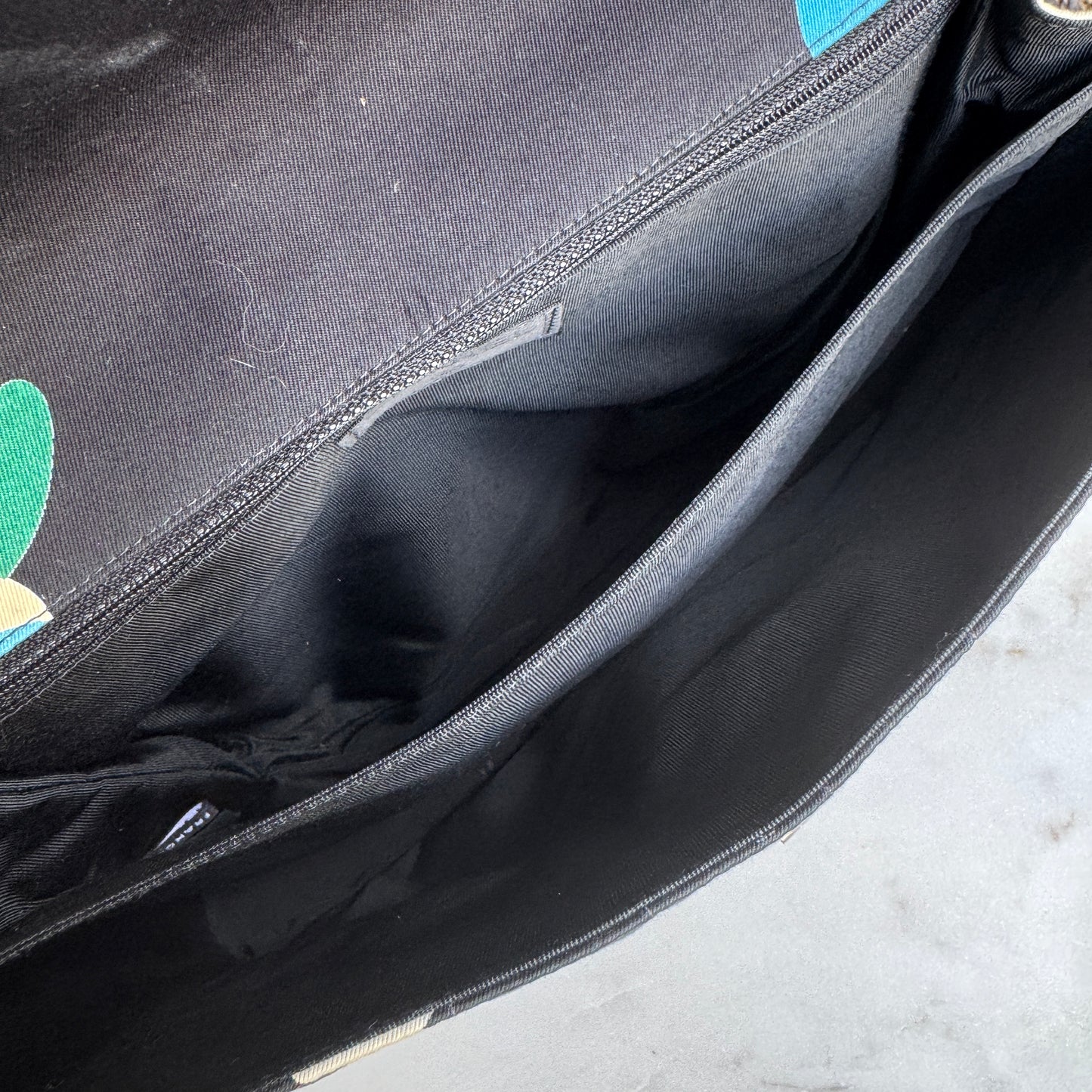 Chanel Vintage Reissue Single Flap Quilted Chocolate Bar Shoulder Bag