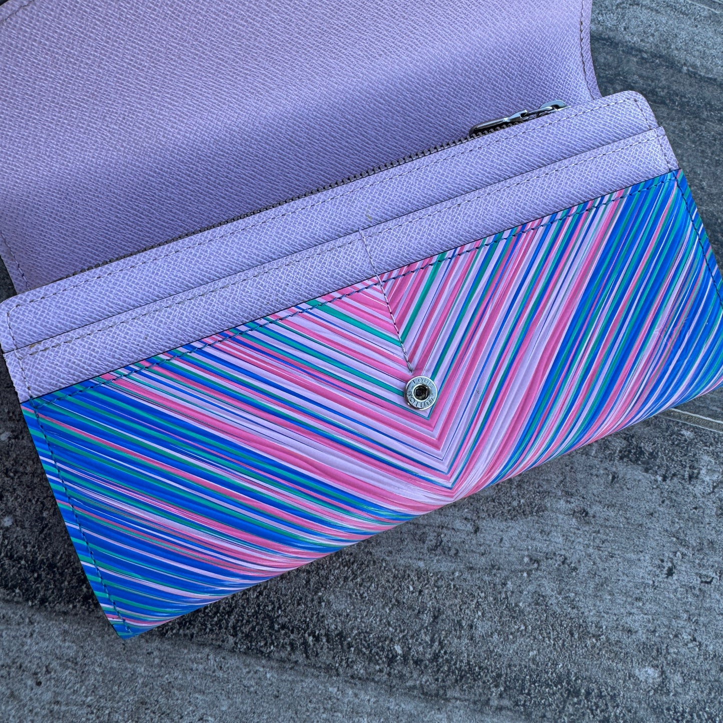 Louis Vuitton Tropical Epi Sarah Wallet