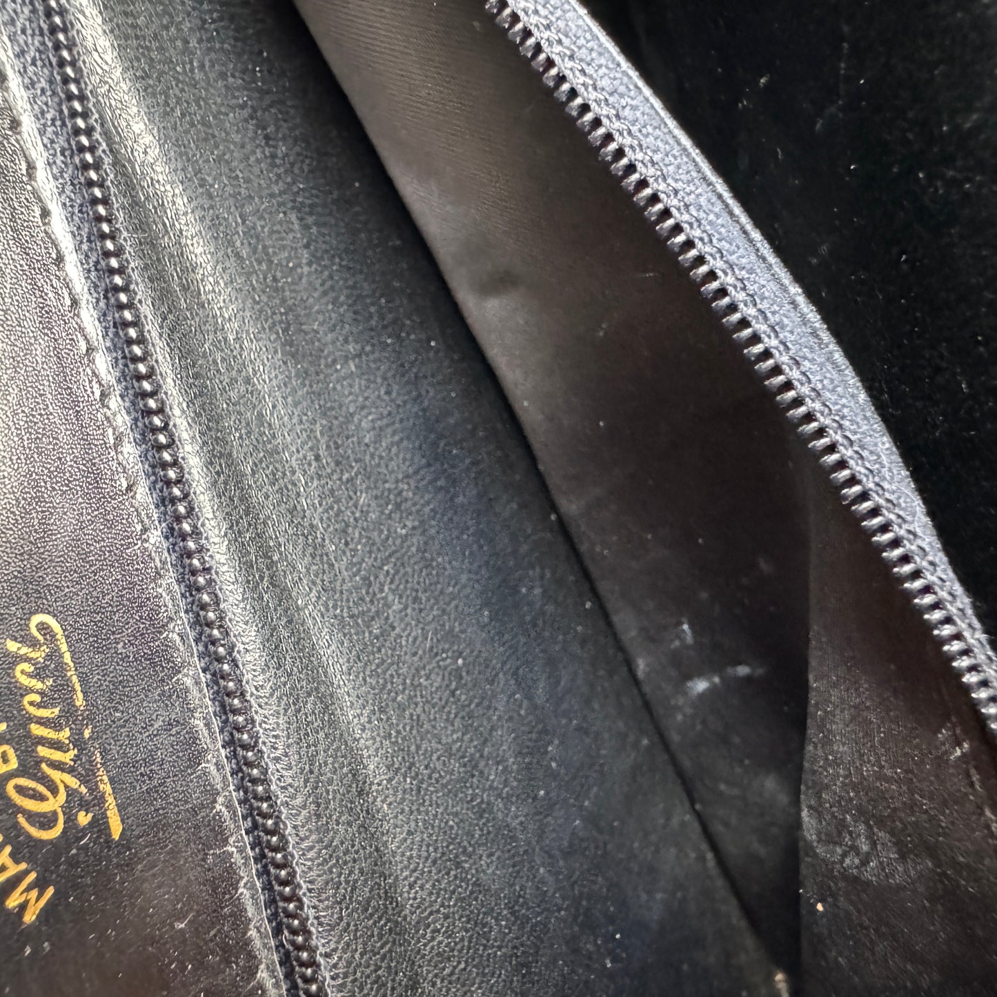Gucci Vintage Suede Leather Flap Shoulder Bag