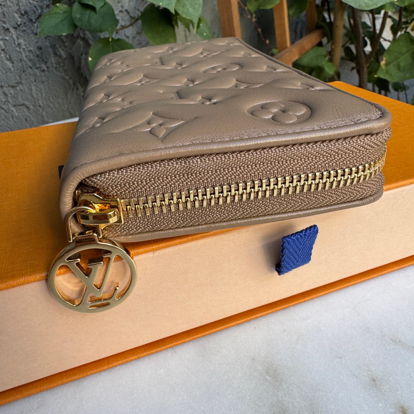 Louis Vuitton Coussin Empreinte Monogram Leather Zippy Wallet