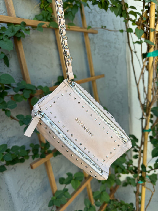 Givenchy Pandora Mini Leather Wristlet