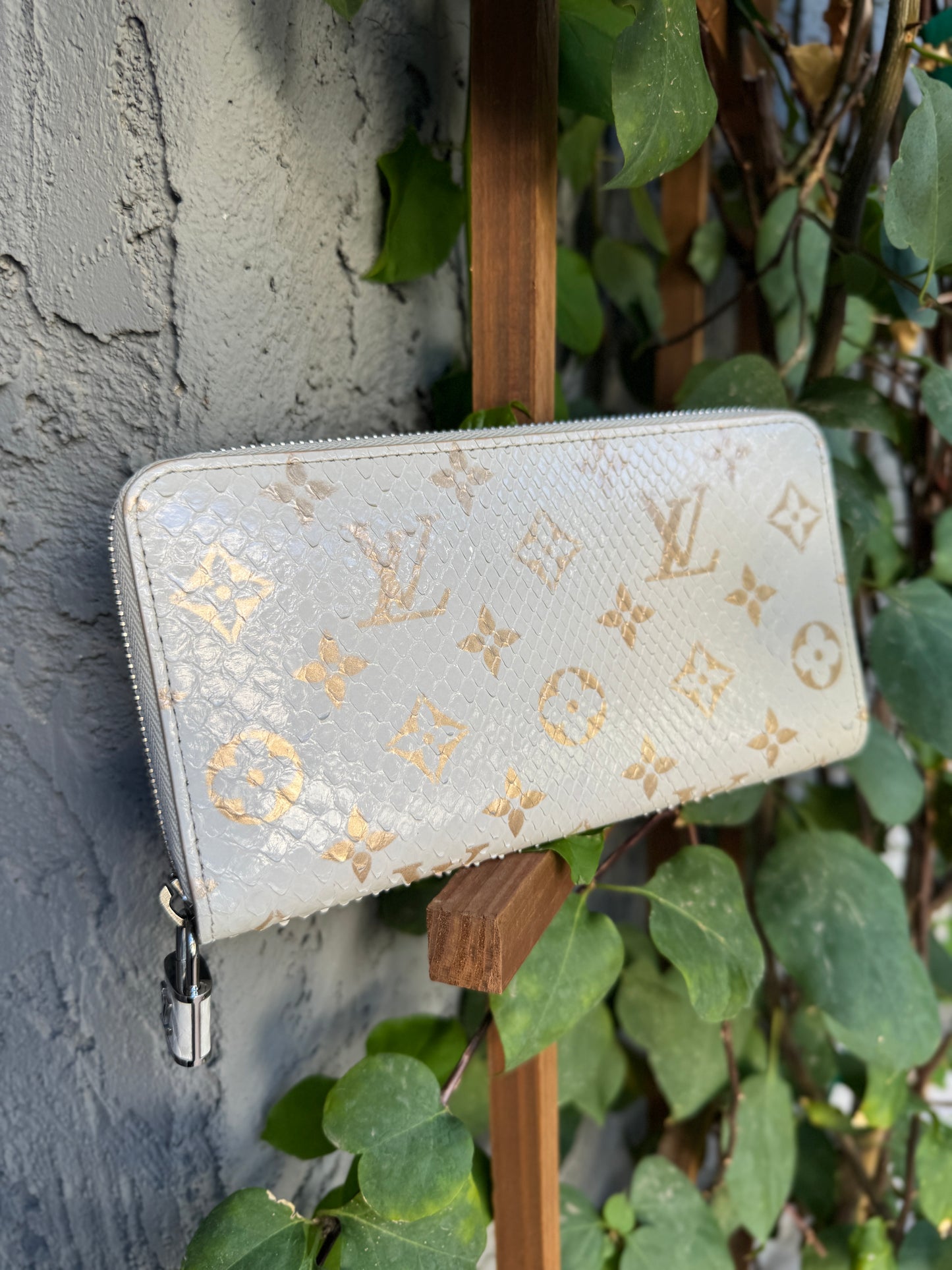 Louis Vuitton Python Zippy Wallet