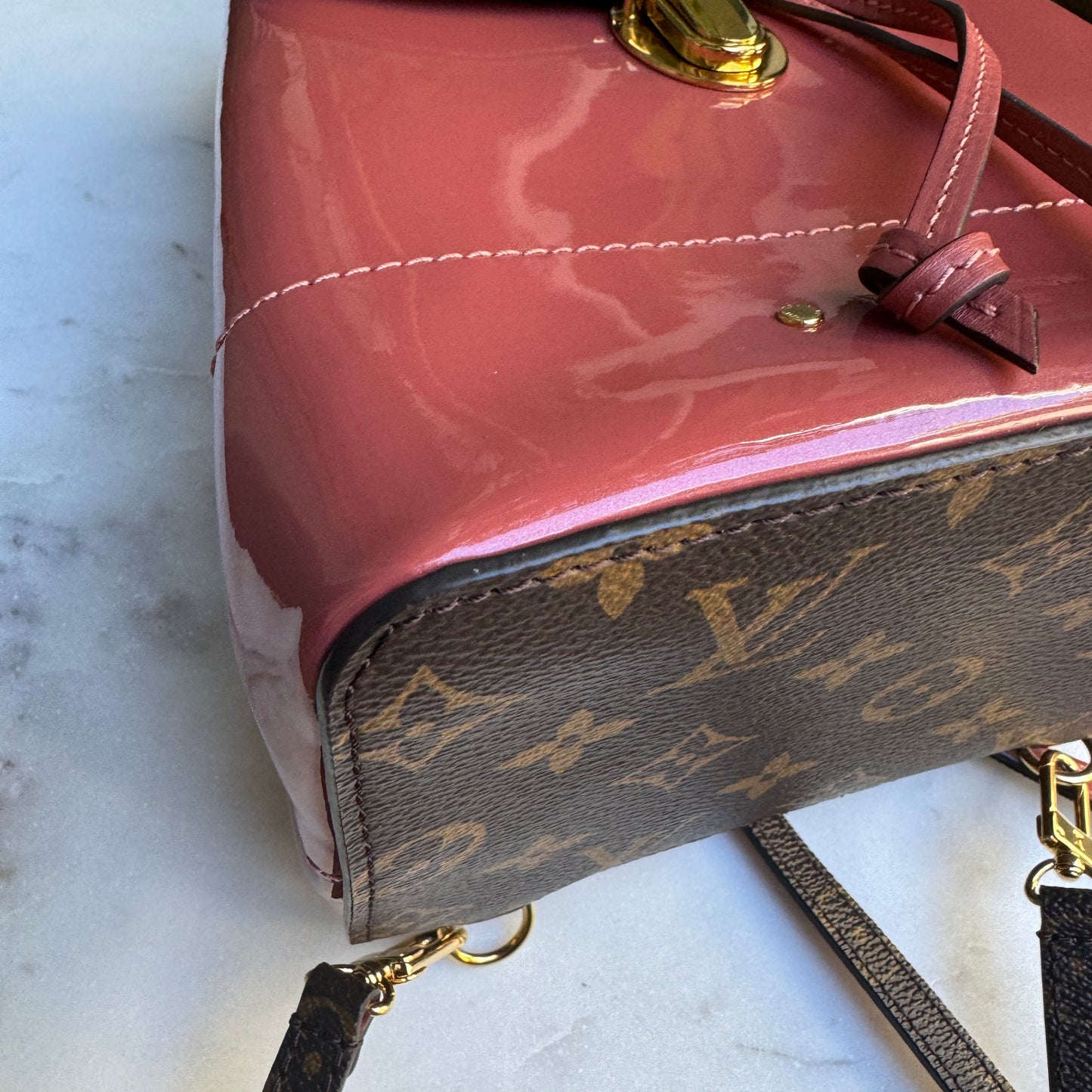 Louis Vuitton Vernis Hot Springs Backpack