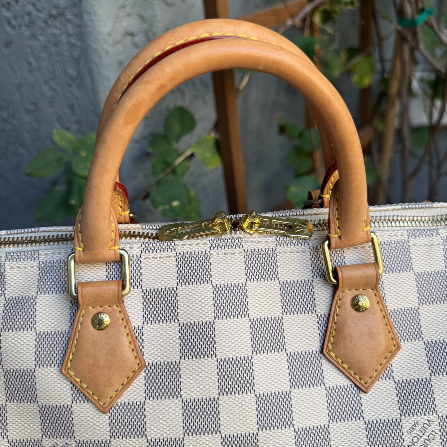 Louis Vuitton Damier Azur Speedy 30 Bandouliere