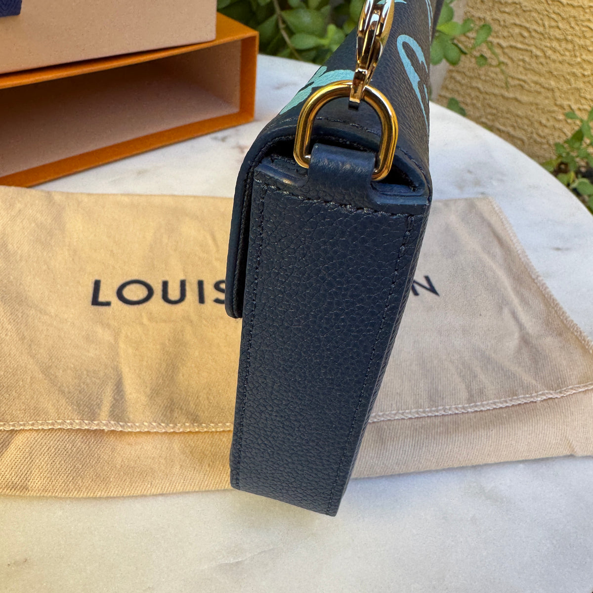 Louis Vuitton Bicolor Gradient Monogram Empreinte Pochette Felicie