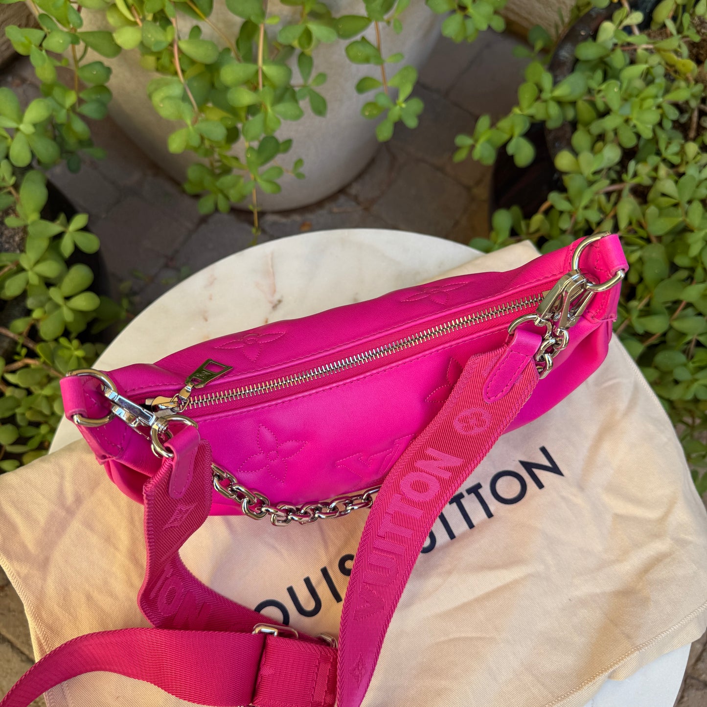 Louis Vuitton Bubblegram Calfskin Over the Moon Crossbody
