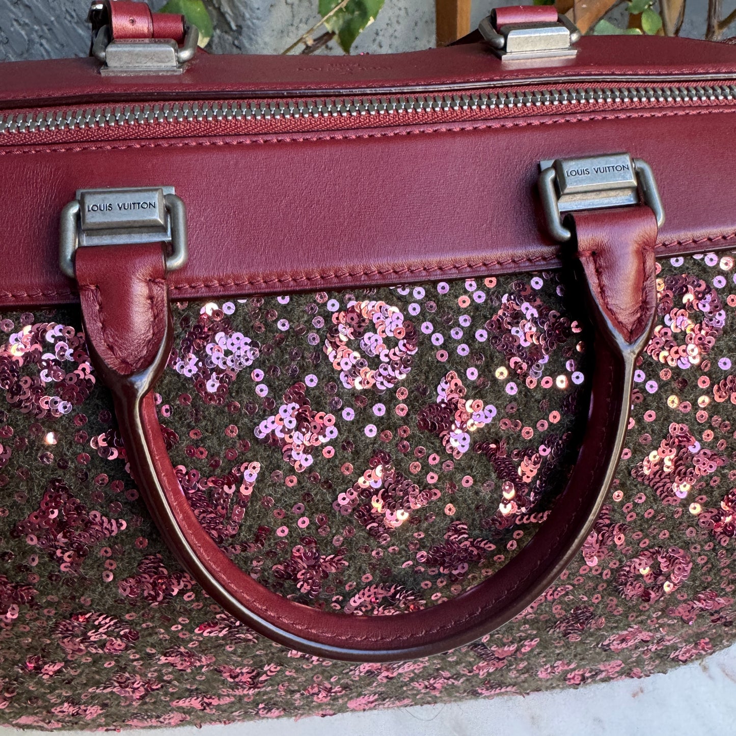 Louis Vuitton Monogram Sequin Sunshine Express Speedy 30