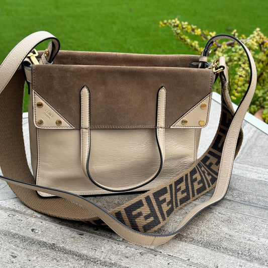 Fendi Grace Small Flip FF Crossbody Bag