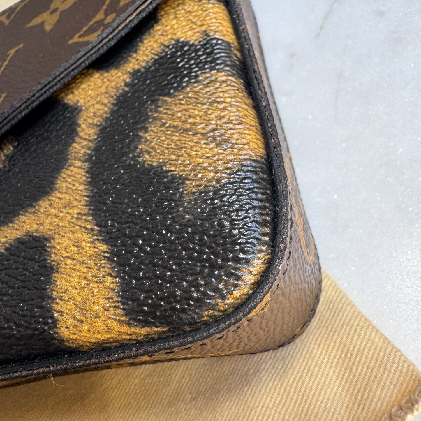 Louis Vuitton Wild Animal Pochette Félicie Crossbody