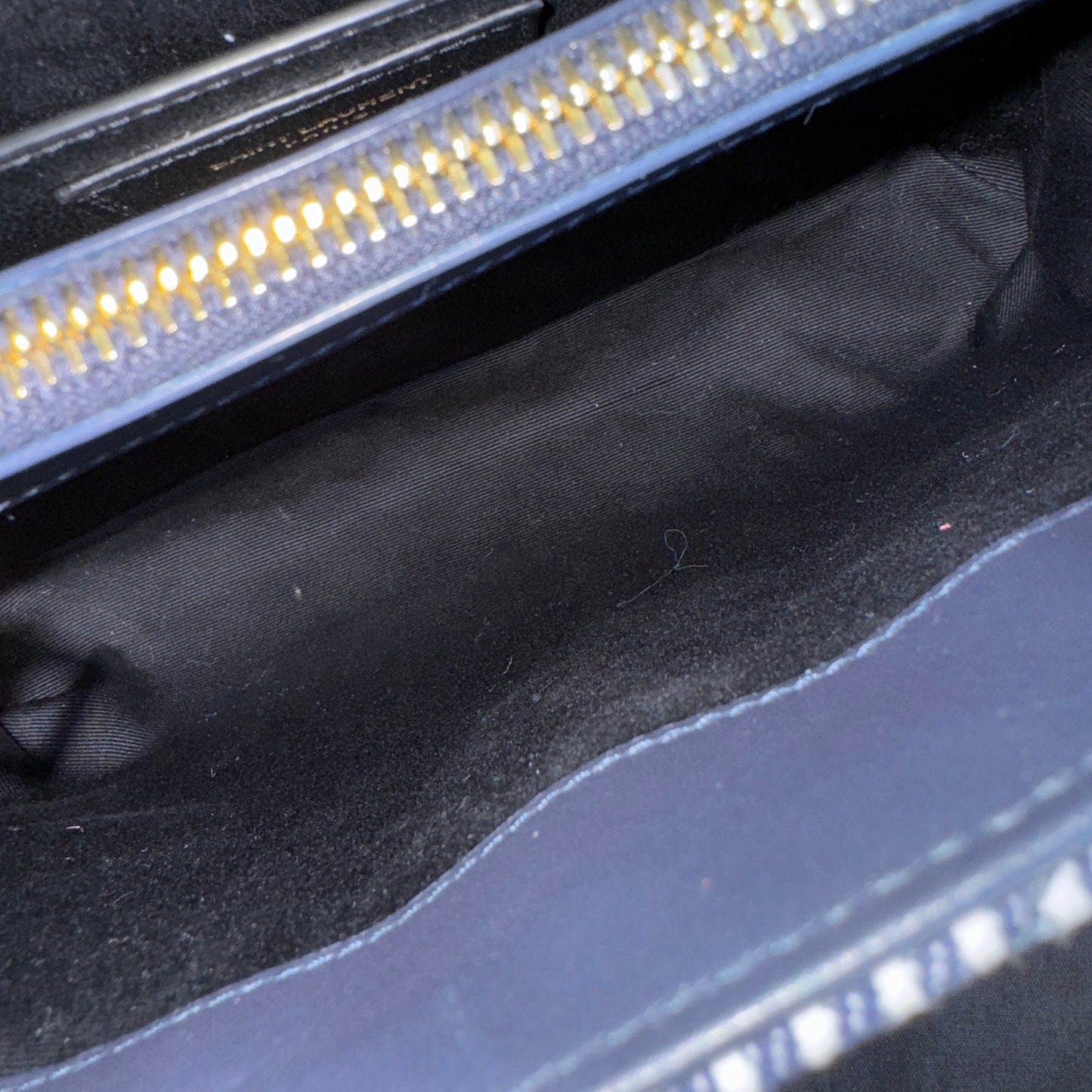 Saint Laurent Small Loulou Striped Chain Crossbody