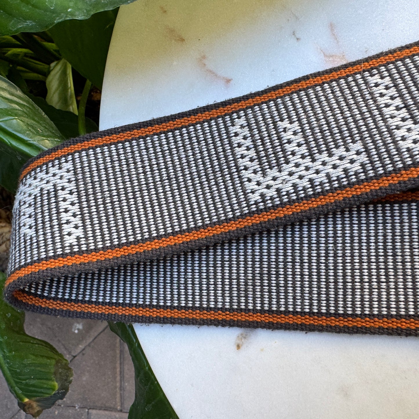 Fendi “Strap You” Adjustable Woven Wide Guitar Strap
